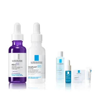 【理膚寶水】全新上市淡斑修復雙入組★最強淡斑科技 MELA B3 淡斑淨亮精華+B5瞬效全面修復精華 30ml