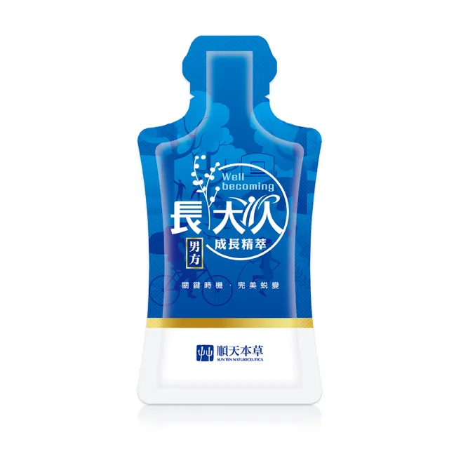 順天本草長大人精華飲突破組(男方)