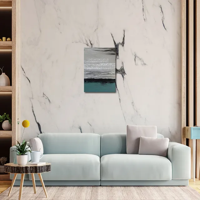 【御畫房】當代國家級展覽畫家 抽象系列手繪油畫70×100cm(DB-176)