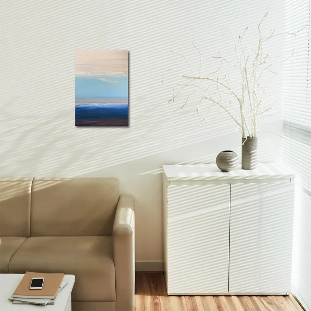 【御畫房】當代國家級展覽畫家 抽象系列手繪油畫70×100cm(DB-182)