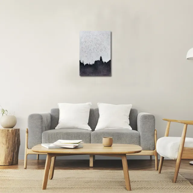 【御畫房】當代國家級展覽畫家 抽象系列手繪油畫70×100cm(DB-183)