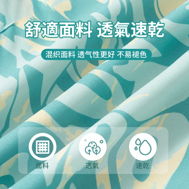【SUNY】雙層寬鬆兩用沙灘游泳褲 防尷尬泳褲 四角泳褲 男生泳褲 五分泳褲
