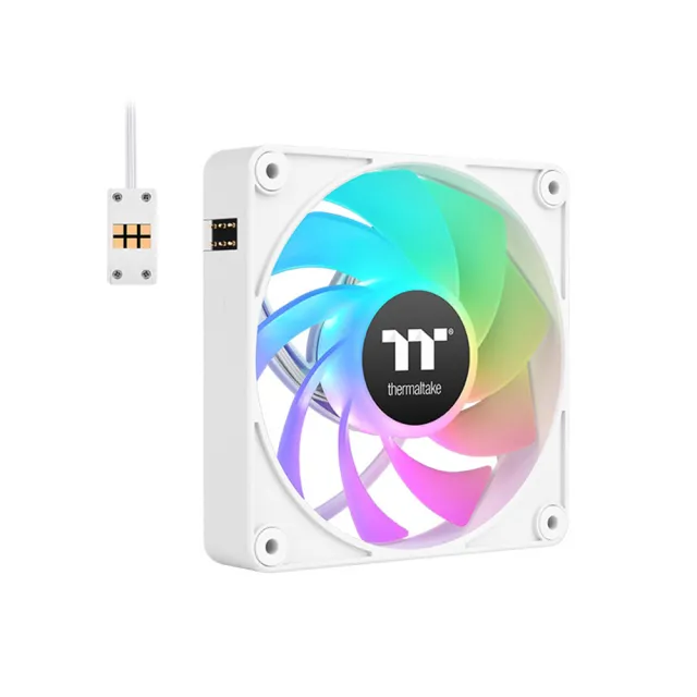 【Thermaltake 曜越】CT140 120 EX 反轉扇葉 ARGB主板連動風扇 三顆包 磁吸式12 14公分(CL-F19X-PLXXXX-A)