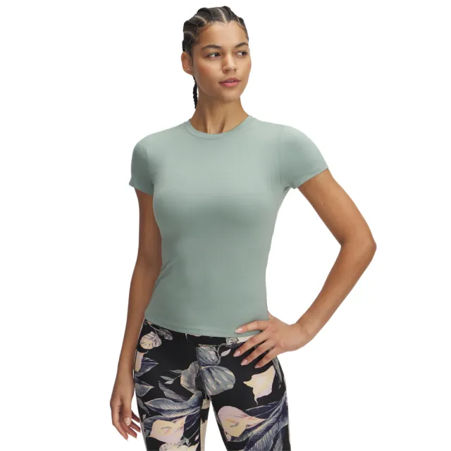 【UNDER ARMOUR】UA 女 Meridian Core 短袖T-Shirt_6000341-348(灰綠色)
