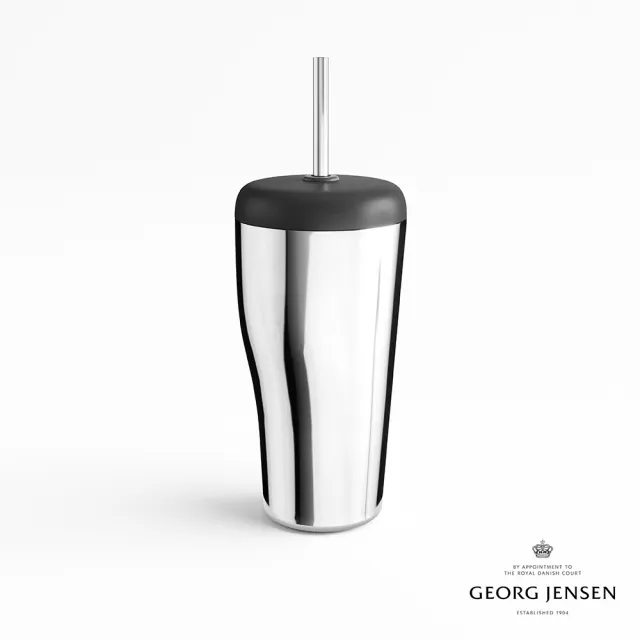 【Georg Jensen 喬治傑生】SKY 旅行杯 鏡面(鏡面拋光不銹鋼 塑膠)