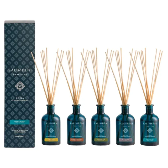 【SALIMBENI 薩林貝尼】經典系列 擴香禮盒補充液組(100ml+250ml 多款香味任選 擴香瓶 禮物 )