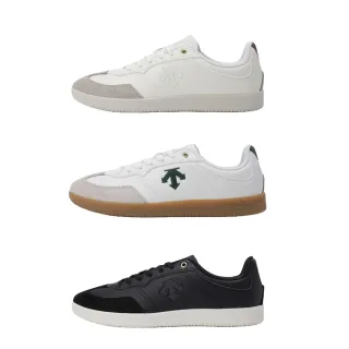 【DESCENTE】迪桑特 EDGE COURT 男士 運動休閒鞋 運動鞋 贈獨家限量『復古鞋帶組』(綠白/黑色/白色)