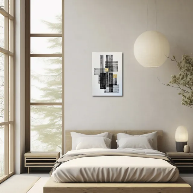 【御畫房】當代國家級展覽畫家 抽象系列手繪油畫70×100cm(DB-191)