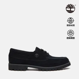 【Timberland官方旗艦】男款黑色休閒帆船鞋(A6BT2EK4)