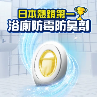 【風倍清】浴廁用防霉防臭劑/芳香劑 2入裝(柔和花香/清新柑橘)