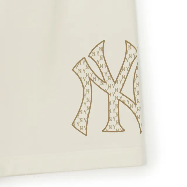 【MLB】運動休閒短褲 Monogram系列 紐約洋基隊(3ASPM0253-50CRS)