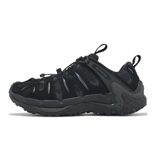 【MERRELL】休閒鞋 Cham Redux SE 1TRL 男鞋 黑 抽繩 戶外(ML2006871)