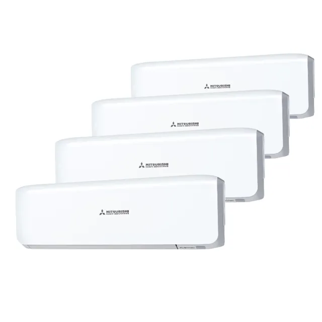 【MITSUBISHI 三菱重工】一對四變頻冷暖分離式冷氣空調(DXM100ZST-W+DXK25ZST2*2台+DXK35ZST2+DXK71ZRT2)