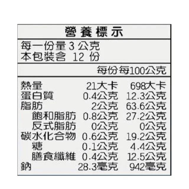 【苔嗑】TAI KAI 脆海苔 海苔 香蒜 風味 36g X20包/組