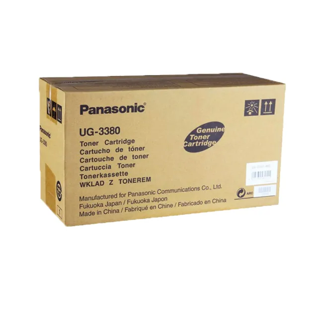 【Panasonic 國際牌】UG-3380 雷射 傳真機 專用碳粉匣 單入(適用機型UF-585、590、595、6100、6300)