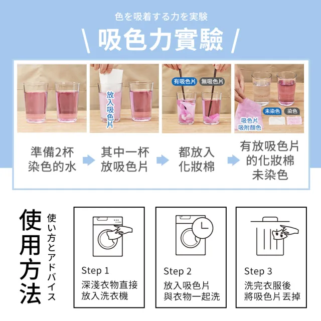 【SYU】Worldlife 日本和匠 5合1洗衣吸色片 60片/盒 防染色片 洗衣紙 吸色片