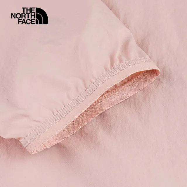 【The North Face】TNF 休閒 UPF防曬防風外套 W SUN CHASE WIND JACKET- AP 女 粉(NF0A8CJZLK6)