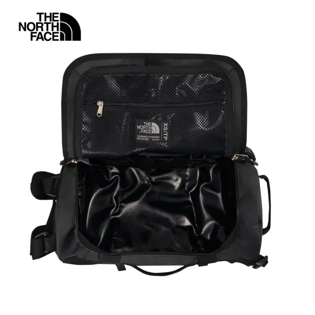 【The North Face】TNF 休閒 休閒旅行包 BASE CAMP DUFFEL - XS 男 女 黑色(NF0A52SS53R)