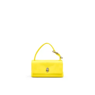 【MARC JACOBS】官方直營 THE DUAL 微笑黃小型肩背包