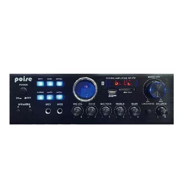 POISE AV-370BT 四聲道綜合擴大機(支援藍牙、FM、USB、SDcard、2MIC孔)