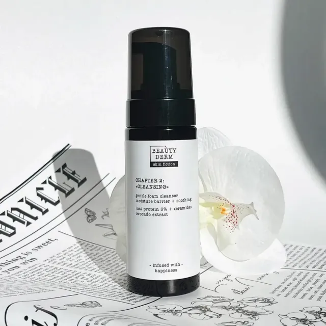 【烏克蘭 BEAUTYDERM】肌膚物語 燕麥蛋白3% 潔顏慕斯 150ml(洗面乳 洗顏 潔面)