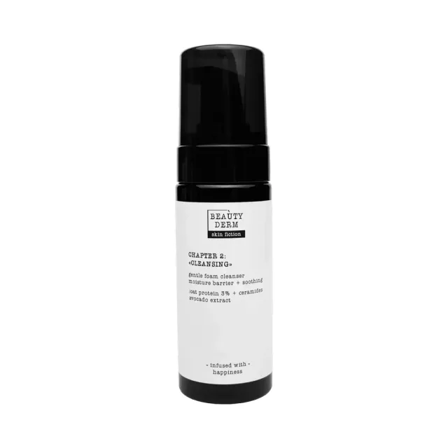 【烏克蘭 BEAUTYDERM】肌膚物語 燕麥蛋白3% 潔顏慕斯 150ml(洗面乳 洗顏 潔面)