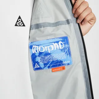 【NIKE 耐吉】ACG STORM-FIT ADV MORPHO RAIN JACKET 防風 防潑水 連帽外套 黑色(HJ2688-010)