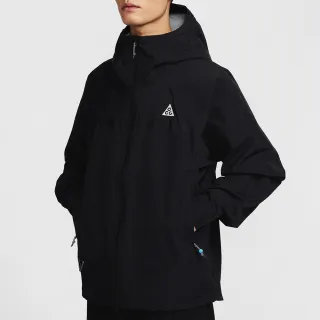 【NIKE 耐吉】ACG STORM-FIT ADV MORPHO RAIN JACKET 防風 防潑水 連帽外套 黑色(HJ2688-010)