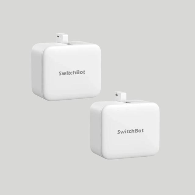 【SwitchBot】開關機器人Bot 2入(開燈神器/自動開關/APP控制)