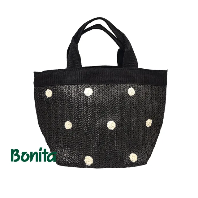 【Bonita 葆倪】日本進口 /點點紙藤手提包 /955-5001(天然素材手提包)