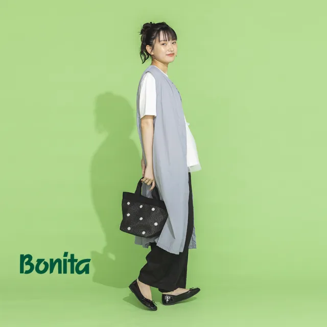 【Bonita 葆倪】日本進口 /點點紙藤手提包 /955-5001(天然素材手提包)