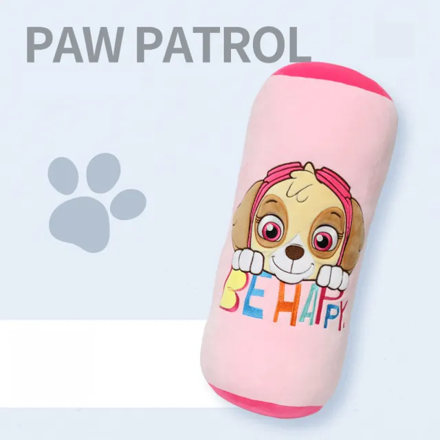 【paw patrol 汪汪隊立大功】圓圓條型兒童抱枕(共有5款汪汪隊短絨毛棉柔條型枕)