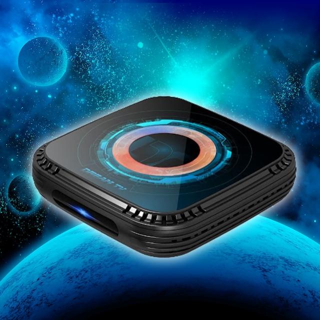 【夢想數位】DreamTV 夢想盒子 七代藍圖(4K語音旗艦電視盒 4+64G安卓機上盒 數位網路 智慧 小雲 易播 榮耀)