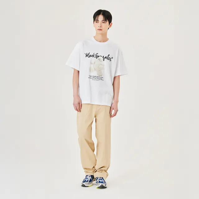 【Mark Gonzales】男女同款 SHMOO HAPPY T恤-白色