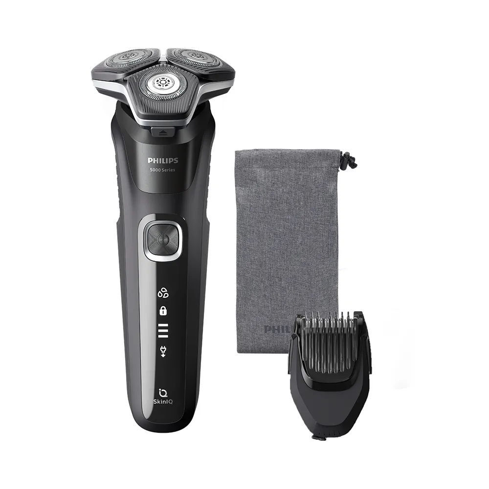 【Philips 飛利浦】全新AI 一分鐘速淨 5系列電鬍刀/刮鬍刀 S5898/17