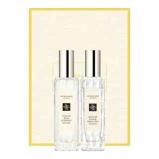 【Jo Malone】香水禮盒兩入組30mlx2(英國梨與甜豌豆&英國梨與小蒼蘭.國際航空版)