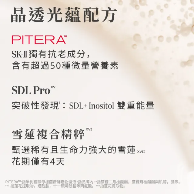 【SK-II官方直營】光蘊臻采煥亮精華 50ml(小燈泡50ml/亮白肌膚)
