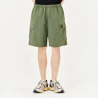 【Mark Gonzales官方旗艦】男款 尼龍工裝短褲 - 卡其色