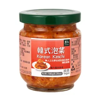 【里仁】韓式泡菜180g(12入/箱)