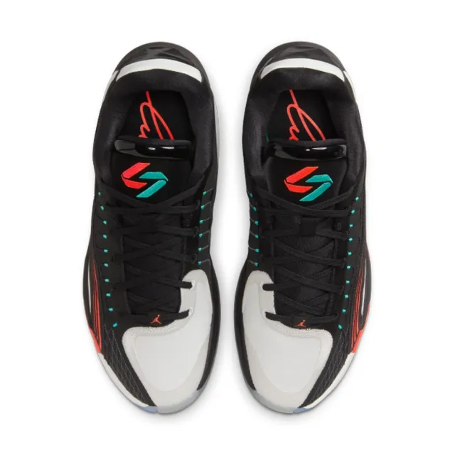 【NIKE 耐吉】運動鞋 籃球鞋 男鞋 JORDAN LUKA 4 PF Bloodline 黑紅 經典 喬丹 緩震 包覆(HF0824001)