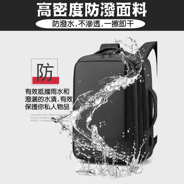 【NOOYA 野谷】雙11 城市輕旅 擴充型電腦包(筆電背包 電腦背包 背包 筆電包 電腦包 後背包 大容