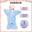 【OhBabyLying】春秋薄款蝶形包巾(兩件組)