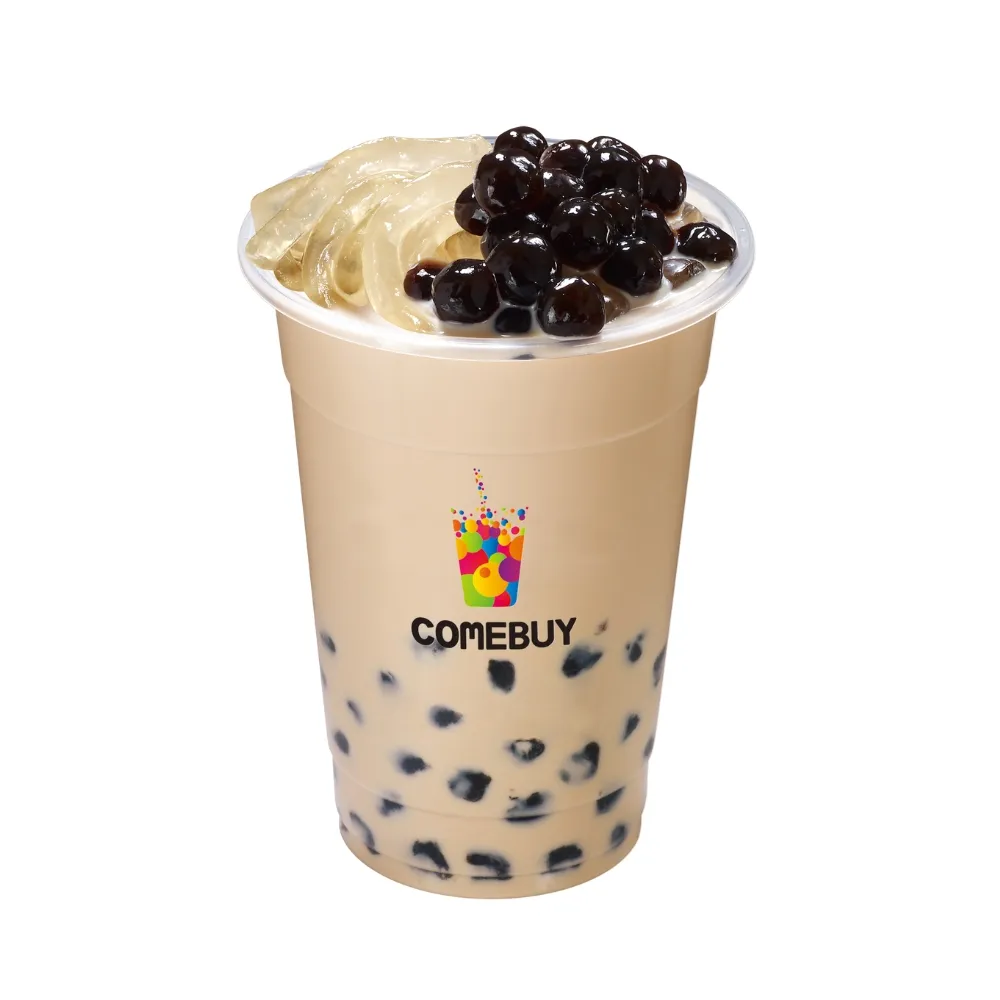 【COMEBUY】雙Q奶茶1號  大杯(自備環保杯)