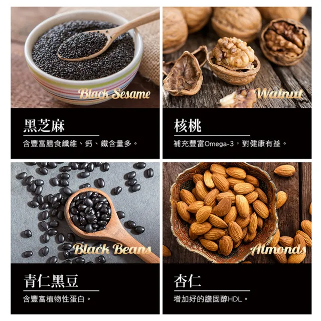 【紅布朗】高纖穀粉任選1罐-核桃黑芝麻漿/紅豆紅薏仁粉(momo獨家/黑芝麻糊/紅豆薏仁/養生/長輩)