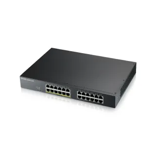【ZyXEL 合勤】GS1915-24EP Nebula雲端 24埠Gigabit PoE+網管交換器(智慧型)