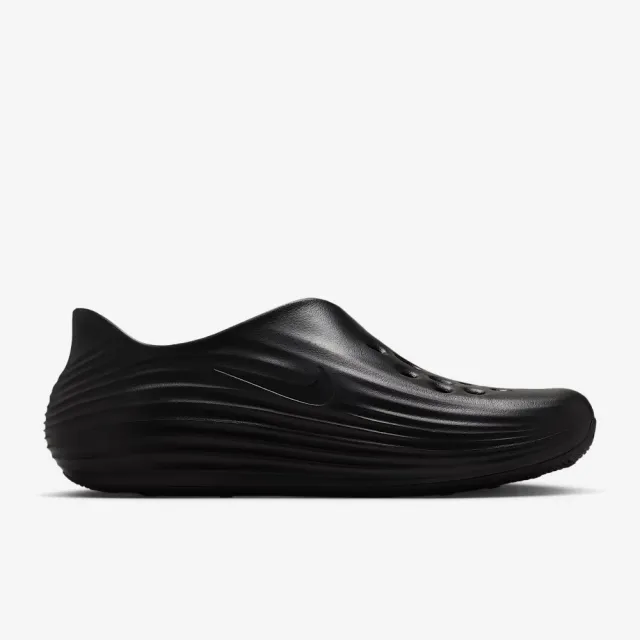 【NIKE 耐吉】REACTX REJUVEN8 黑色 男款 防水拖鞋 休閒鞋 洞洞鞋 懶人拖(HV5060-001)