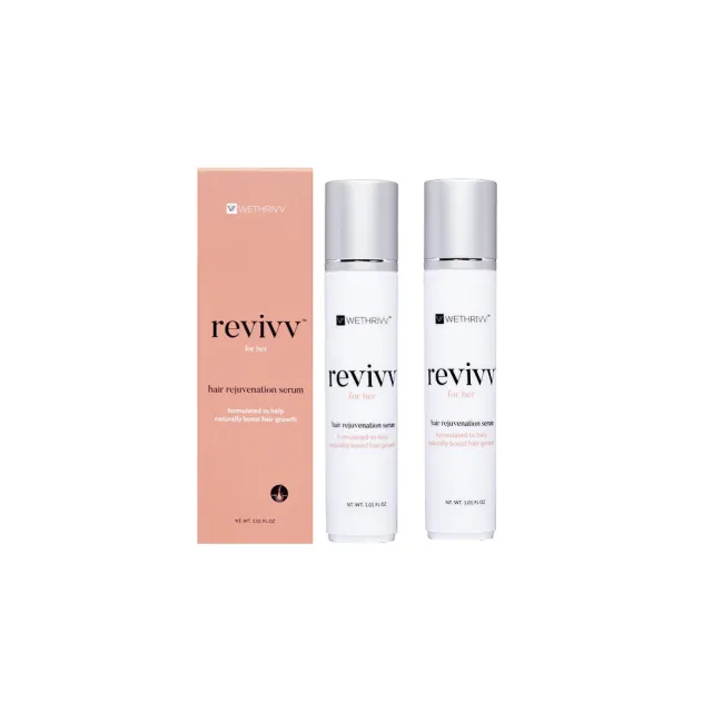 【REVIVV☆】For Her蕊密女性毛囊滋養精萃30ml x2(養髮液 頭皮水 頭皮精華 頭皮護理)