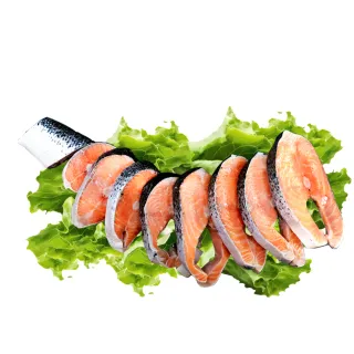 【優鮮配】智利鮭魚整尾切片真空組3kg(已代客切好)