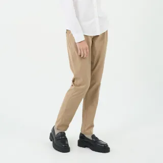 【GIORDANO 佐丹奴】女裝彈力冰冰褲(07 卡其色)