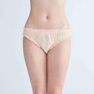 【6IXTY8IGHT】網紗比基尼內褲女 PT14740(比基尼內褲)
